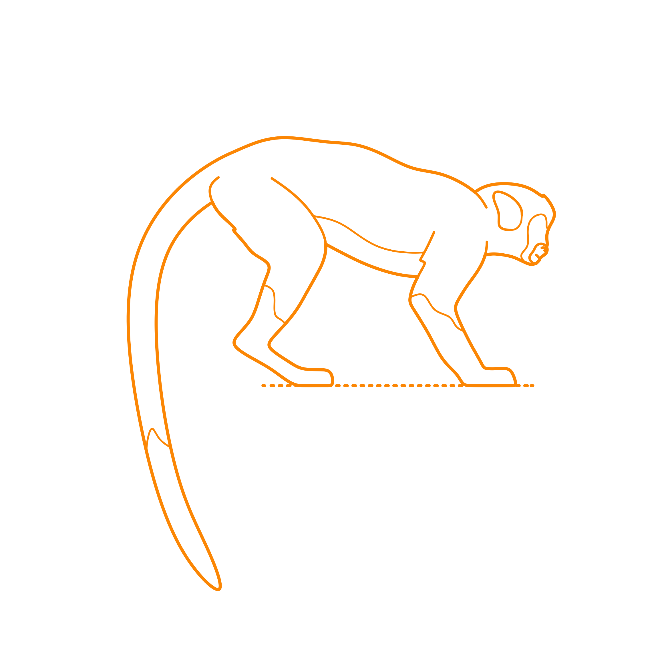 Animals New World Monkeys Common Squirrel Monkey Vinyl Svg File Free Vectors